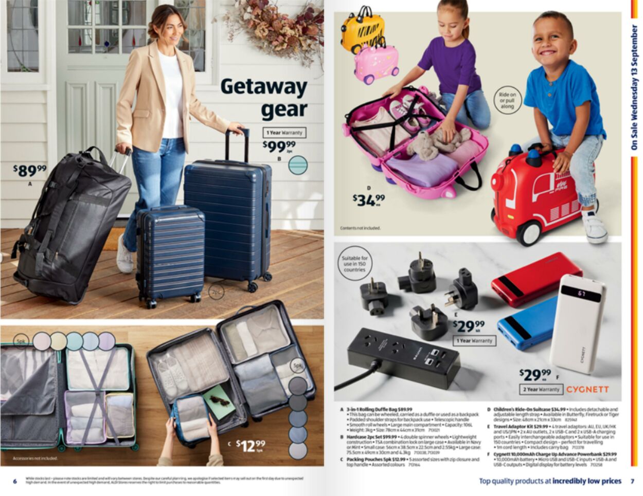 Catalogue Aldi 18.09.2023 - 01.10.2023