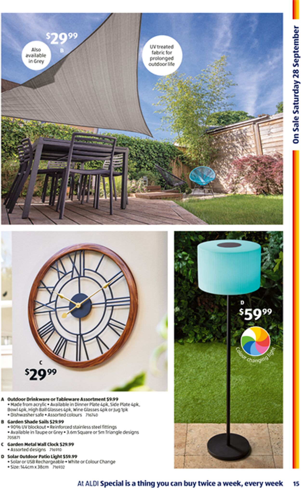 Catalogue Aldi 24.09.2024 - 06.10.2024