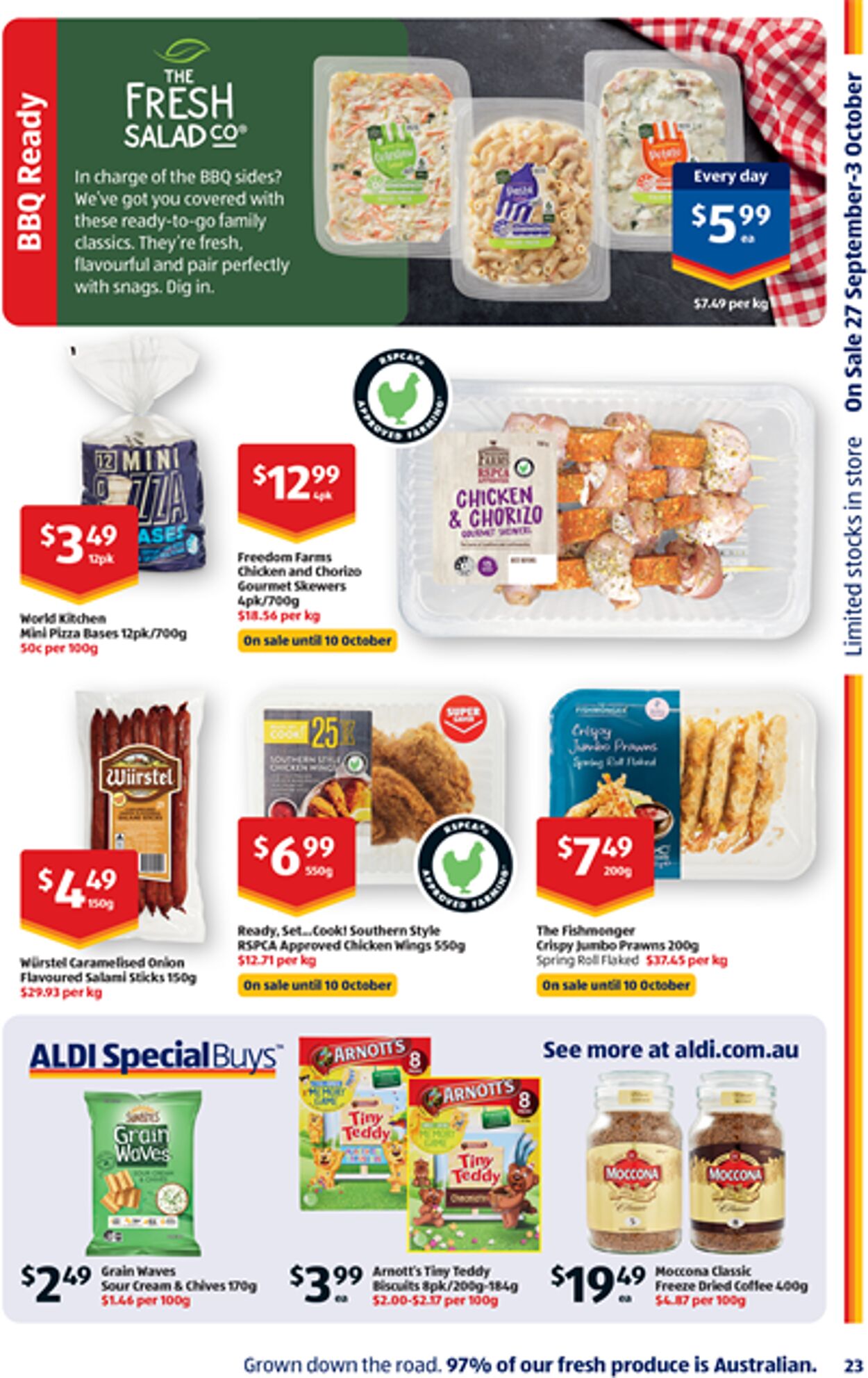 Catalogue Aldi 27.09.2023 - 10.10.2023