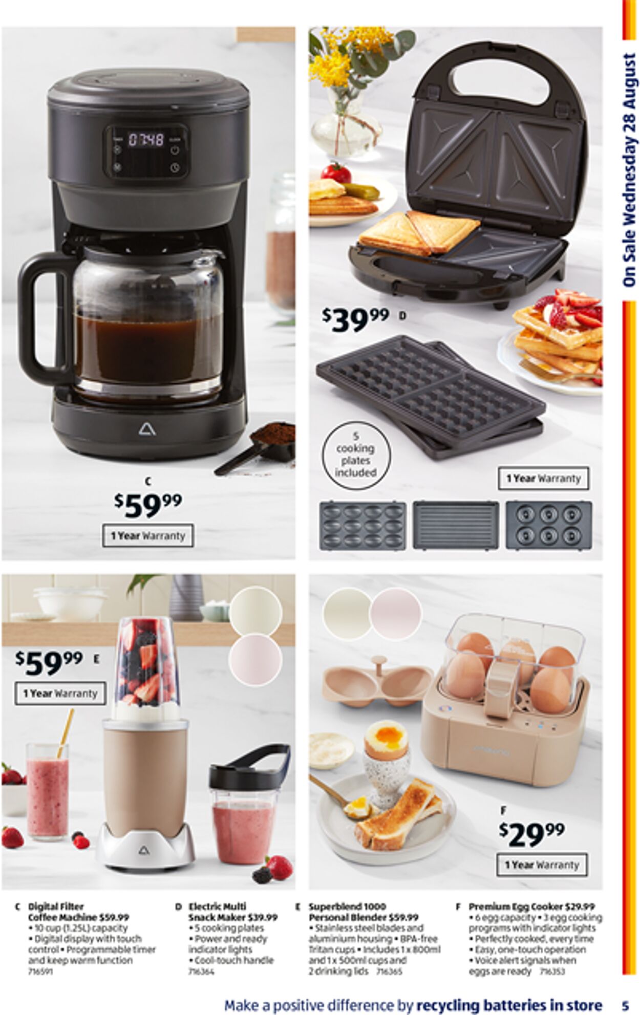 Catalogue Aldi 21.08.2024 - 04.09.2024