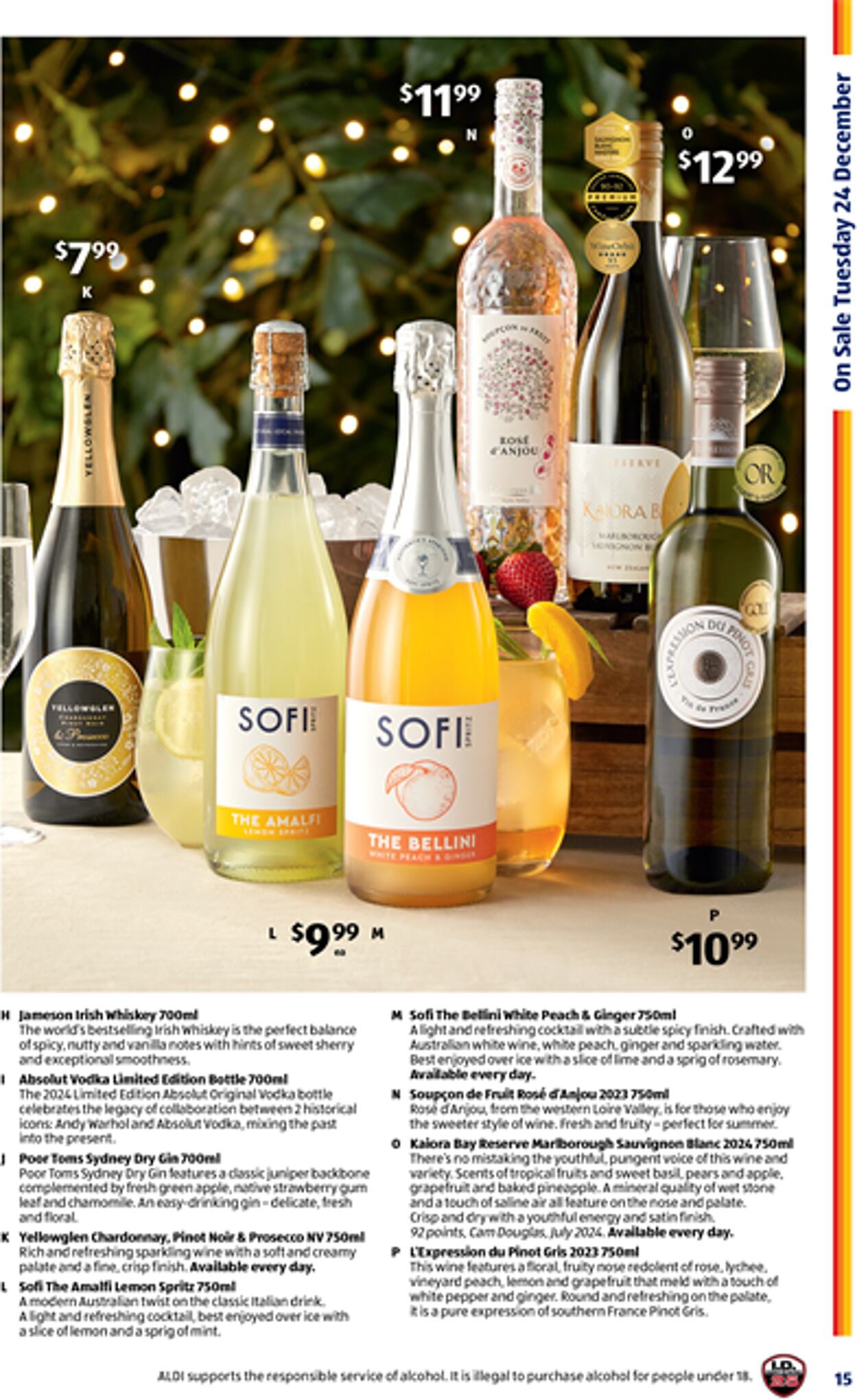 Catalogue Aldi 18.12.2024 - 01.01.2025