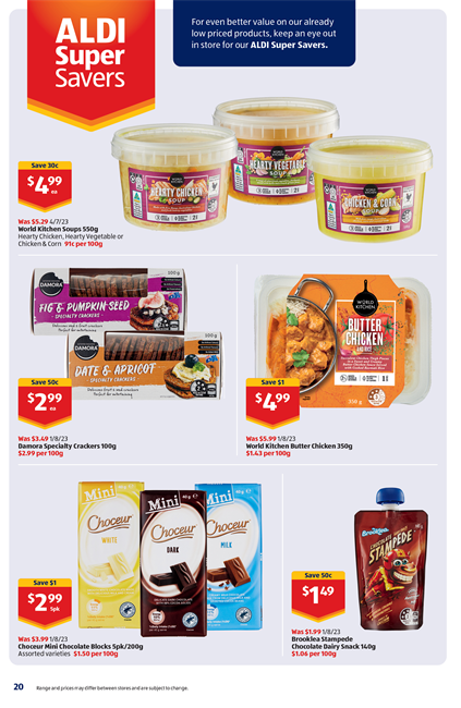 Catalogue Aldi 03.08.2023 - 09.08.2023