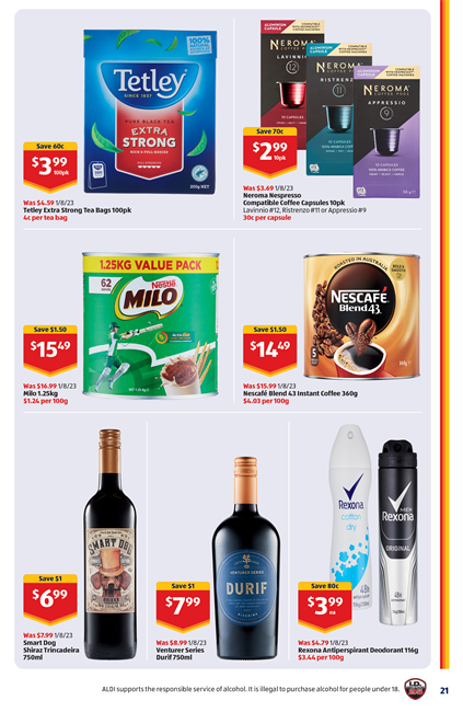 Catalogue Aldi 03.08.2023 - 09.08.2023
