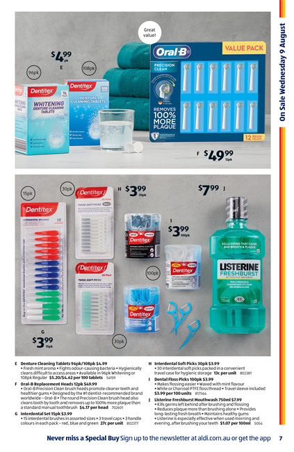 Catalogue Aldi 03.08.2023 - 09.08.2023