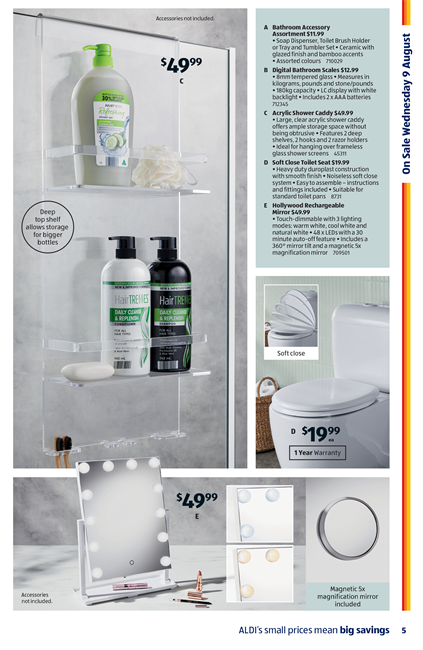Catalogue Aldi 03.08.2023 - 09.08.2023