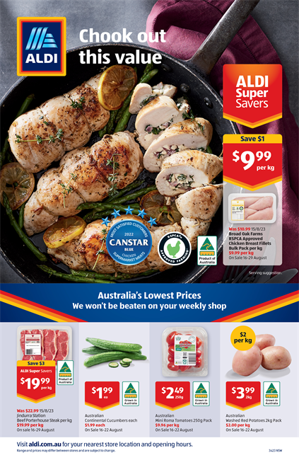 Catalogue Aldi 17.08.2023 - 23.08.2023