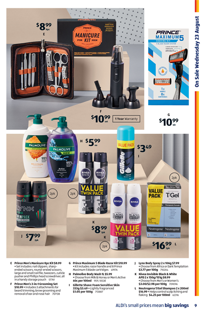 Catalogue Aldi 17.08.2023 - 23.08.2023