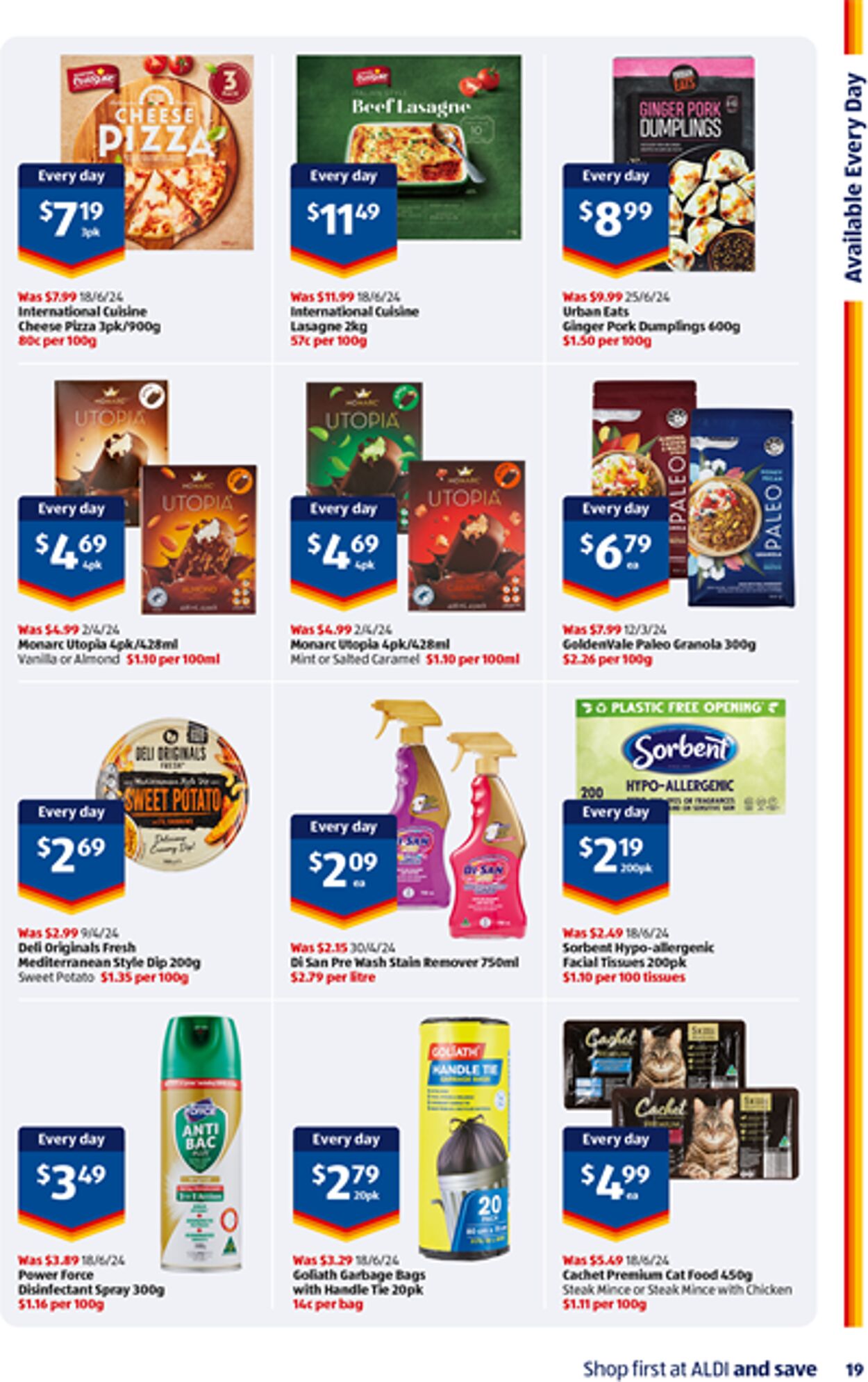 Catalogue Aldi 24.07.2024 - 01.08.2024