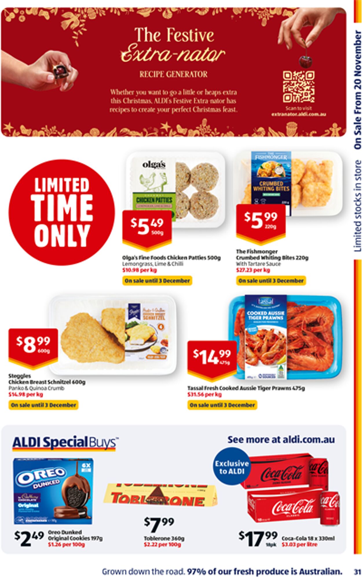 Catalogue Aldi 21.11.2024 - 08.12.2024