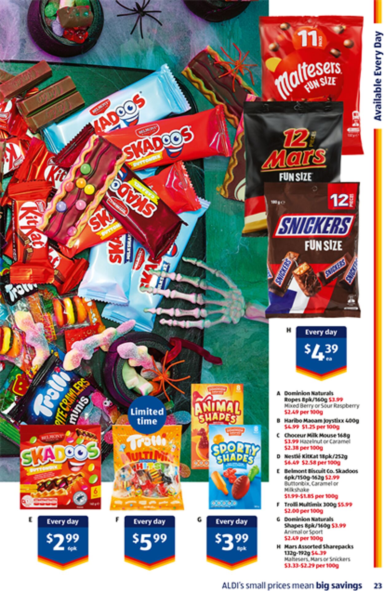 Catalogue Aldi 22.10.2024 - 10.11.2024