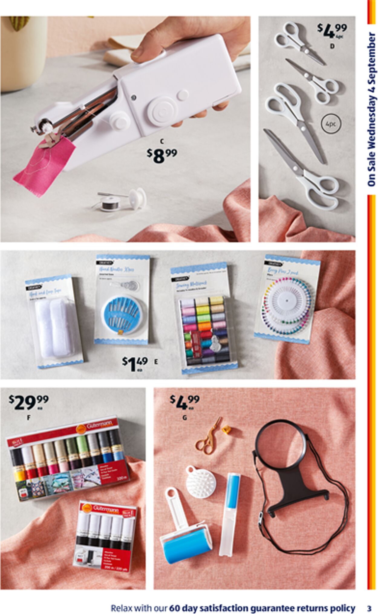 Catalogue Aldi 29.08.2024 - 04.09.2024