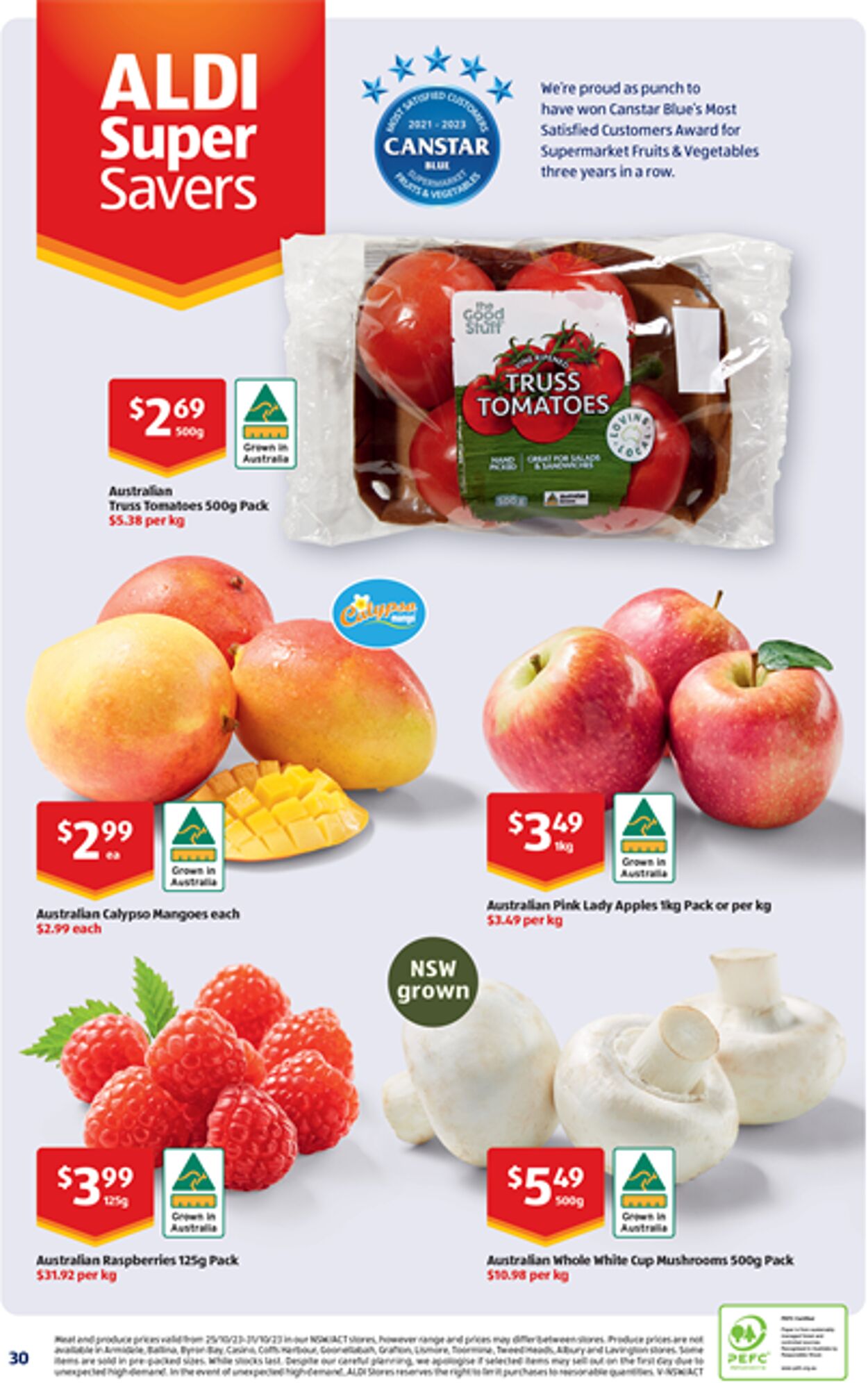 Catalogue Aldi 25.10.2023 - 01.11.2023