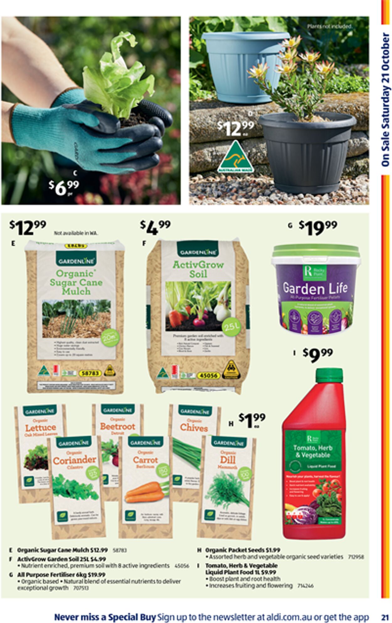 Catalogue Aldi 11.10.2023 - 21.10.2023