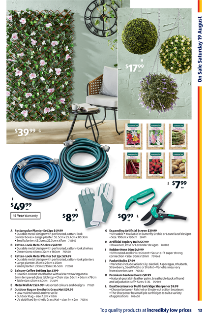 Catalogue Aldi 10.08.2023 - 16.08.2023