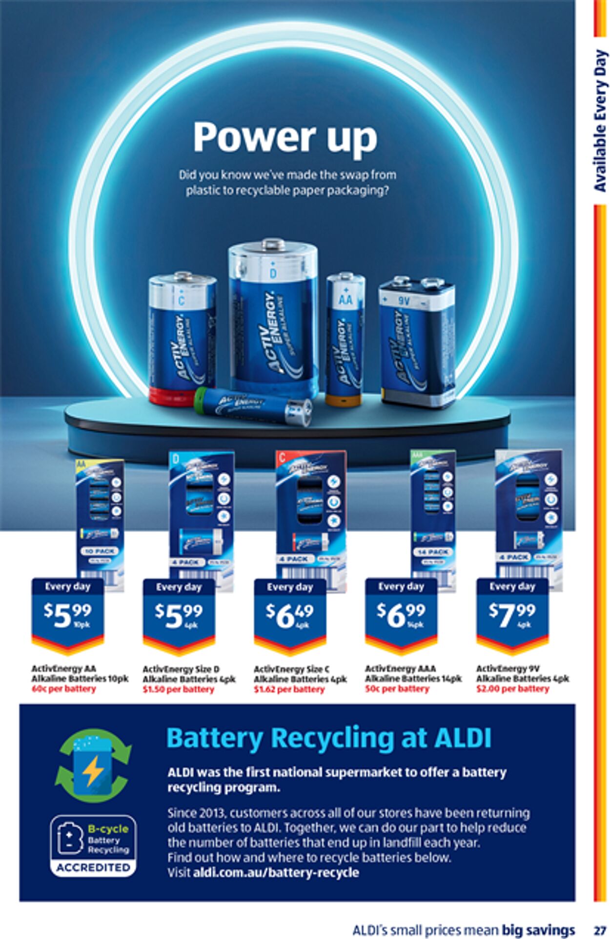 Catalogue Aldi 25.10.2023 - 01.11.2023