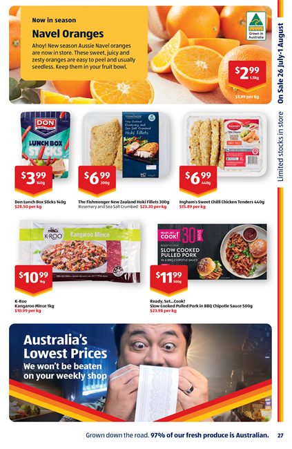 Catalogue Aldi 27.07.2023 - 02.08.2023