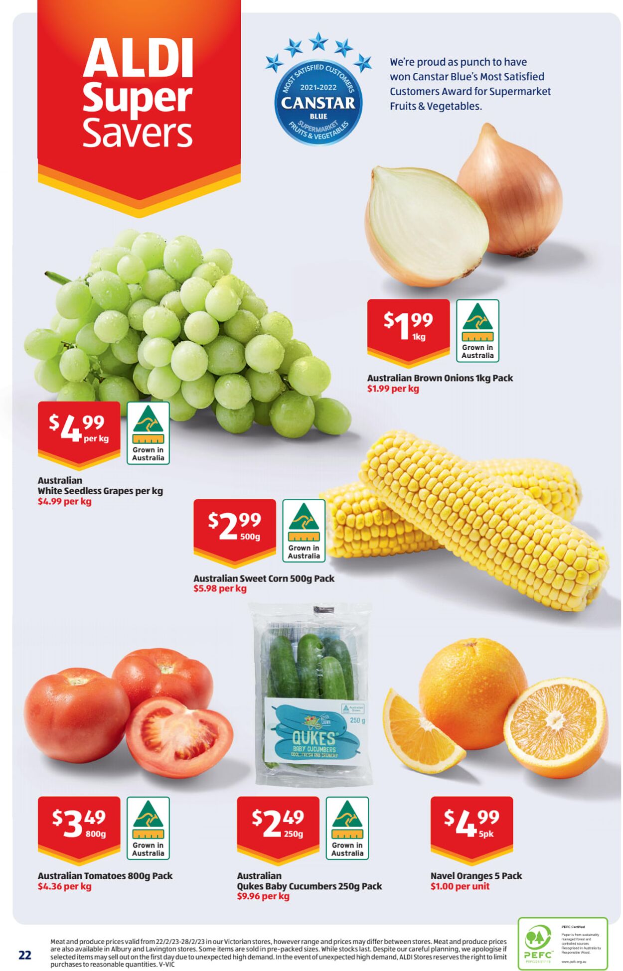 Catalogue Aldi 22.02.2023 - 07.03.2023