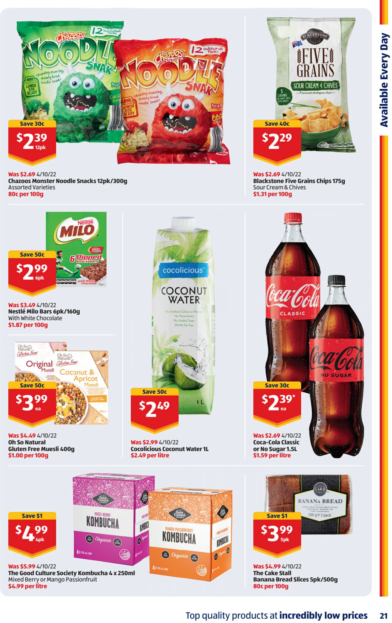 Catalogue Aldi 05.10.2022 - 18.10.2022