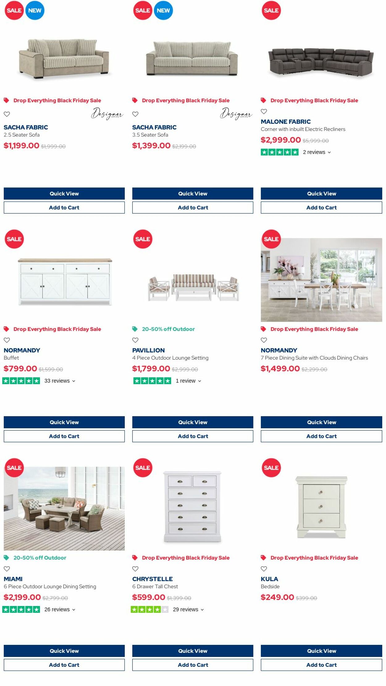 Amart Furniture Promotional catalogues