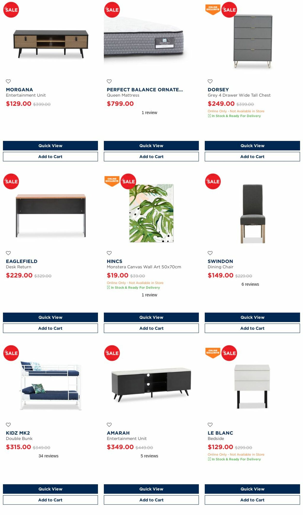 Catalogue Amart Furniture 28.12.2022 - 10.01.2023