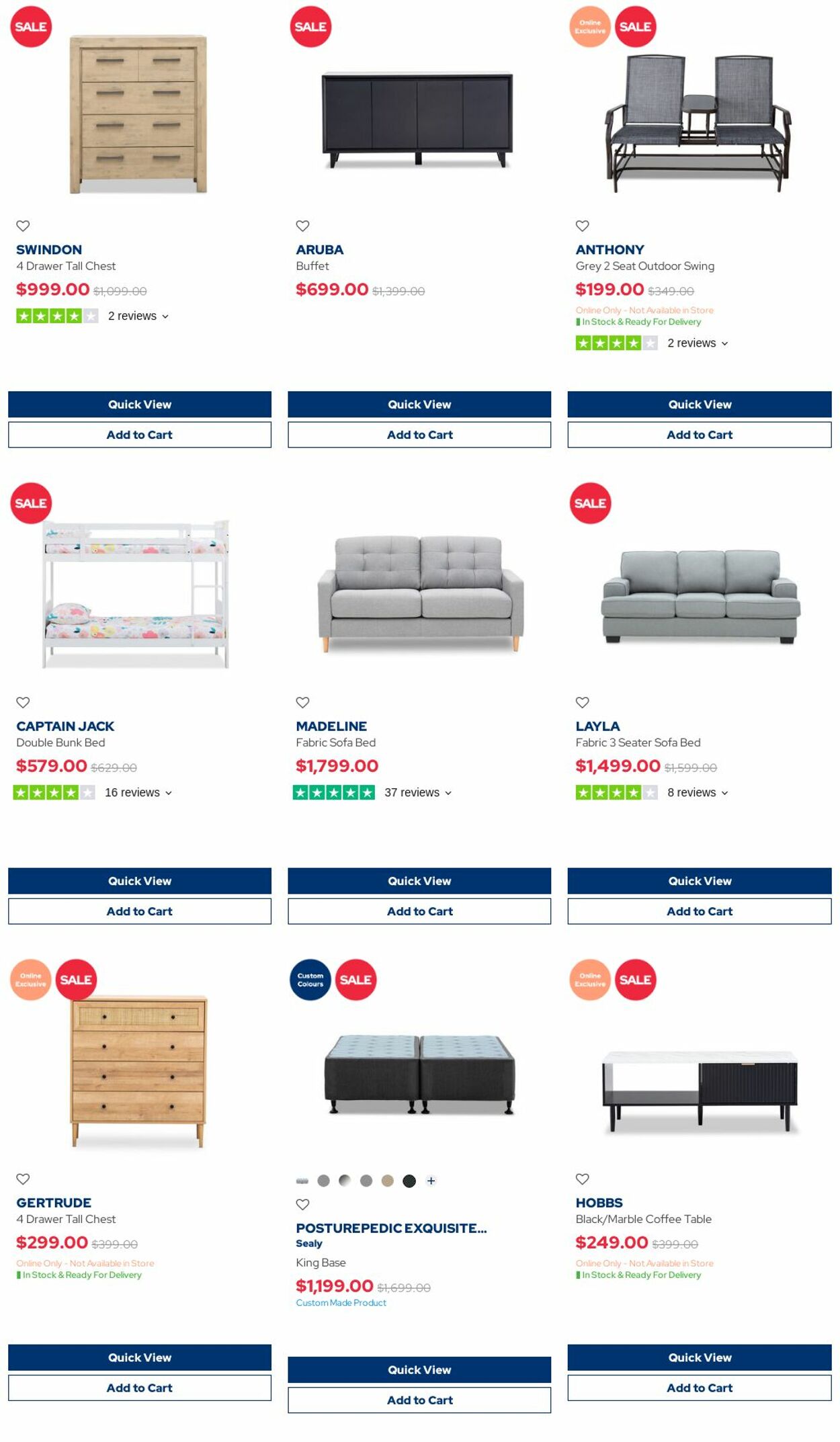 Catalogue Amart Furniture 17.07.2023 - 23.07.2023