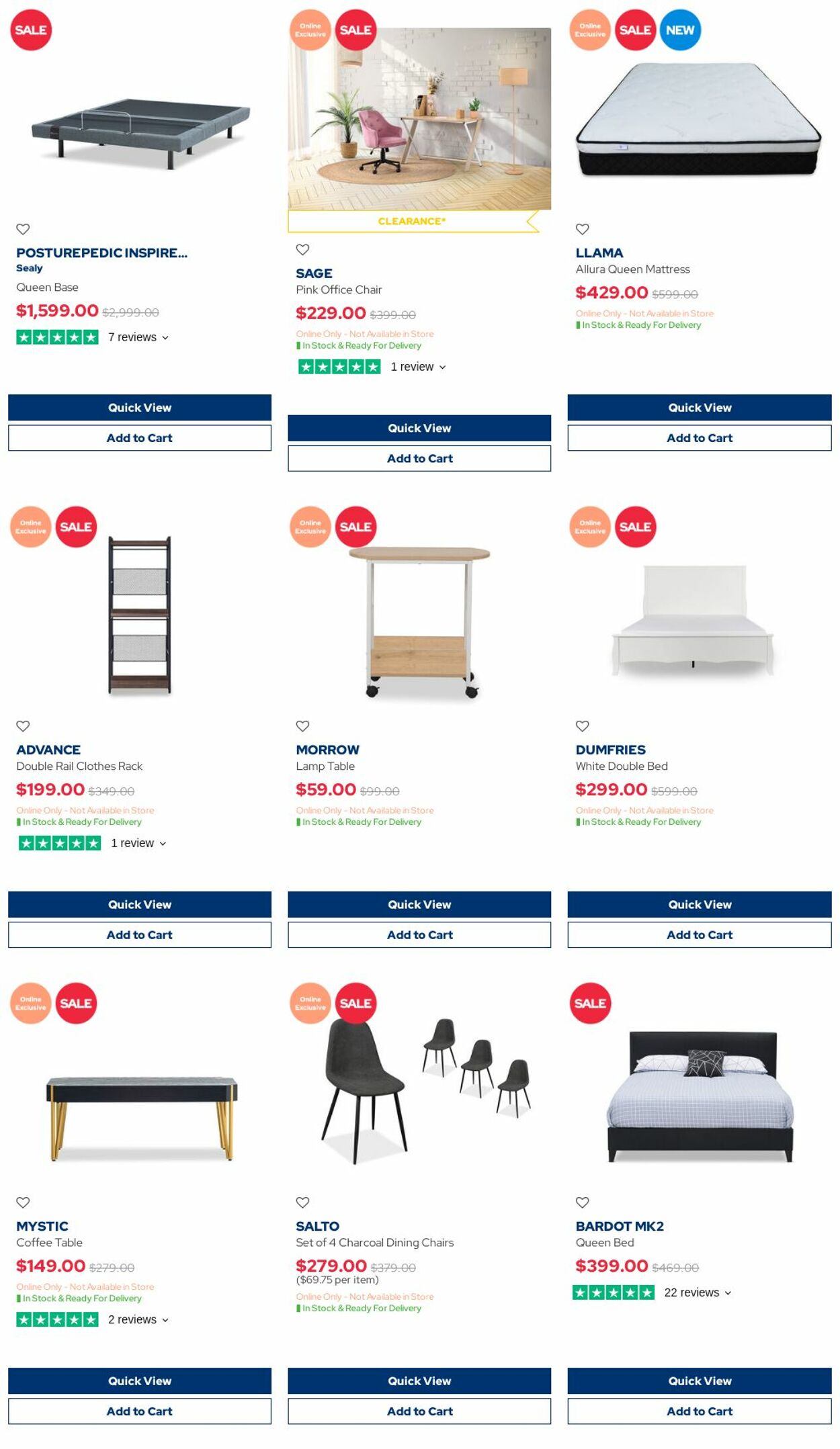 Catalogue Amart Furniture 17.07.2023 - 23.07.2023