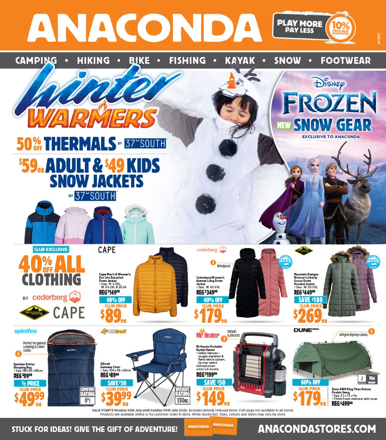 Catalogue Anaconda 10.07.2023 - 30.07.2023