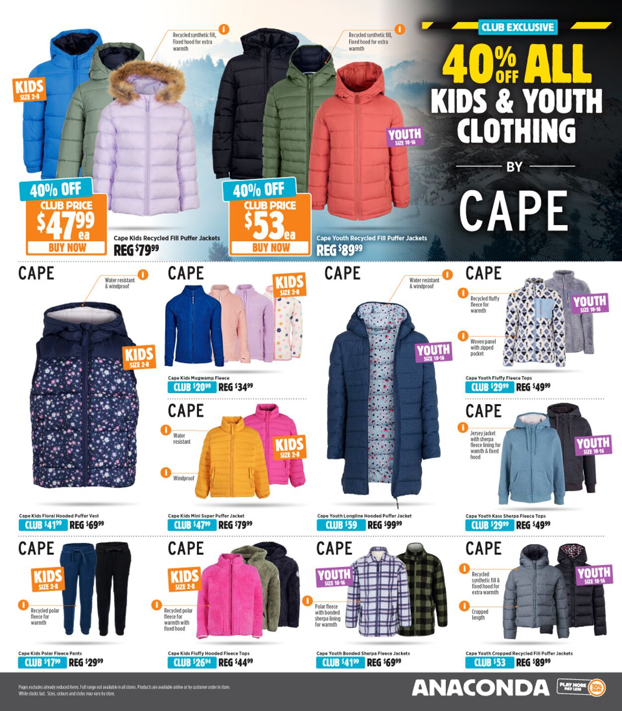 Catalogue Anaconda 31.07.2023 - 13.08.2023