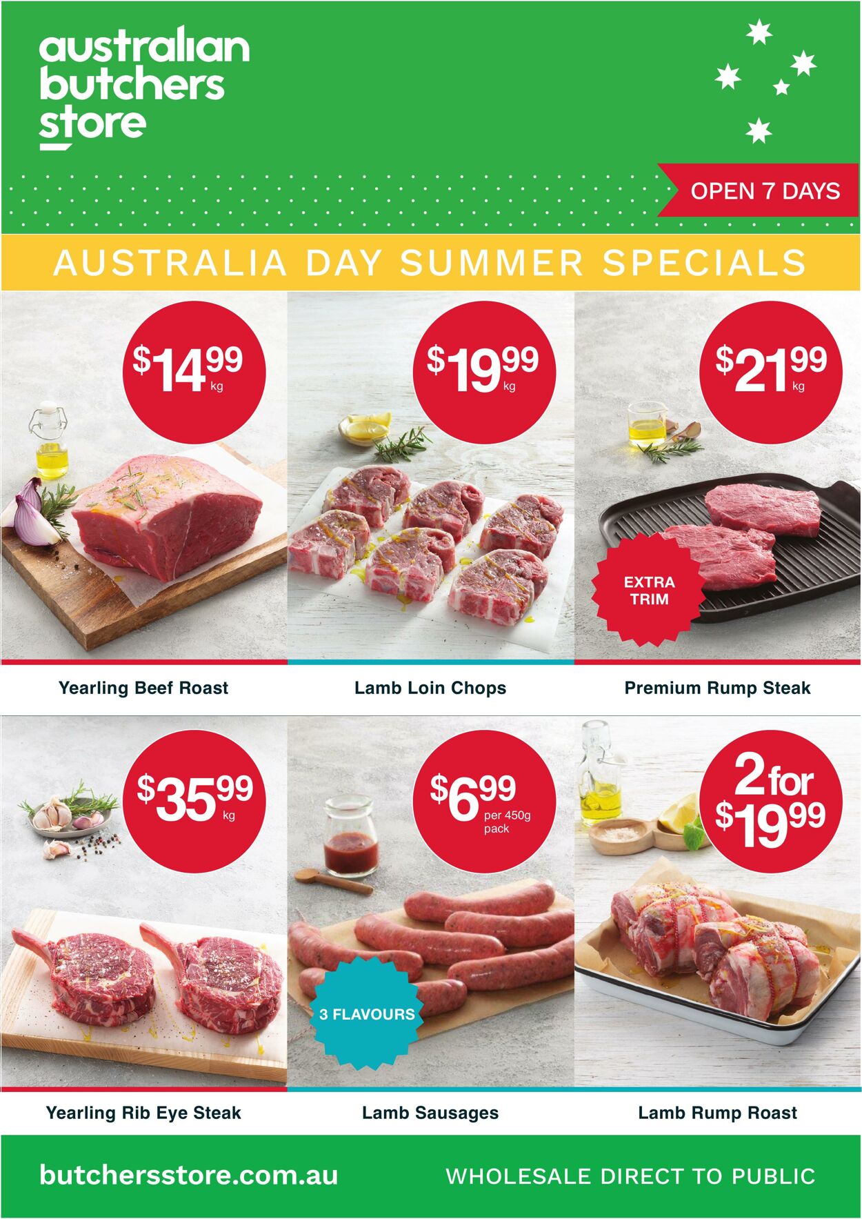 Australian Butchers Store Promotional catalogues