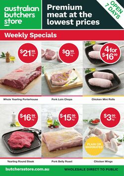 global.promotion Australian Butchers Store 01.08.2022-14.08.2022