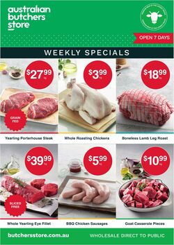 Catalogue Australian Butchers Store 19.08.2024 - 01.09.2024