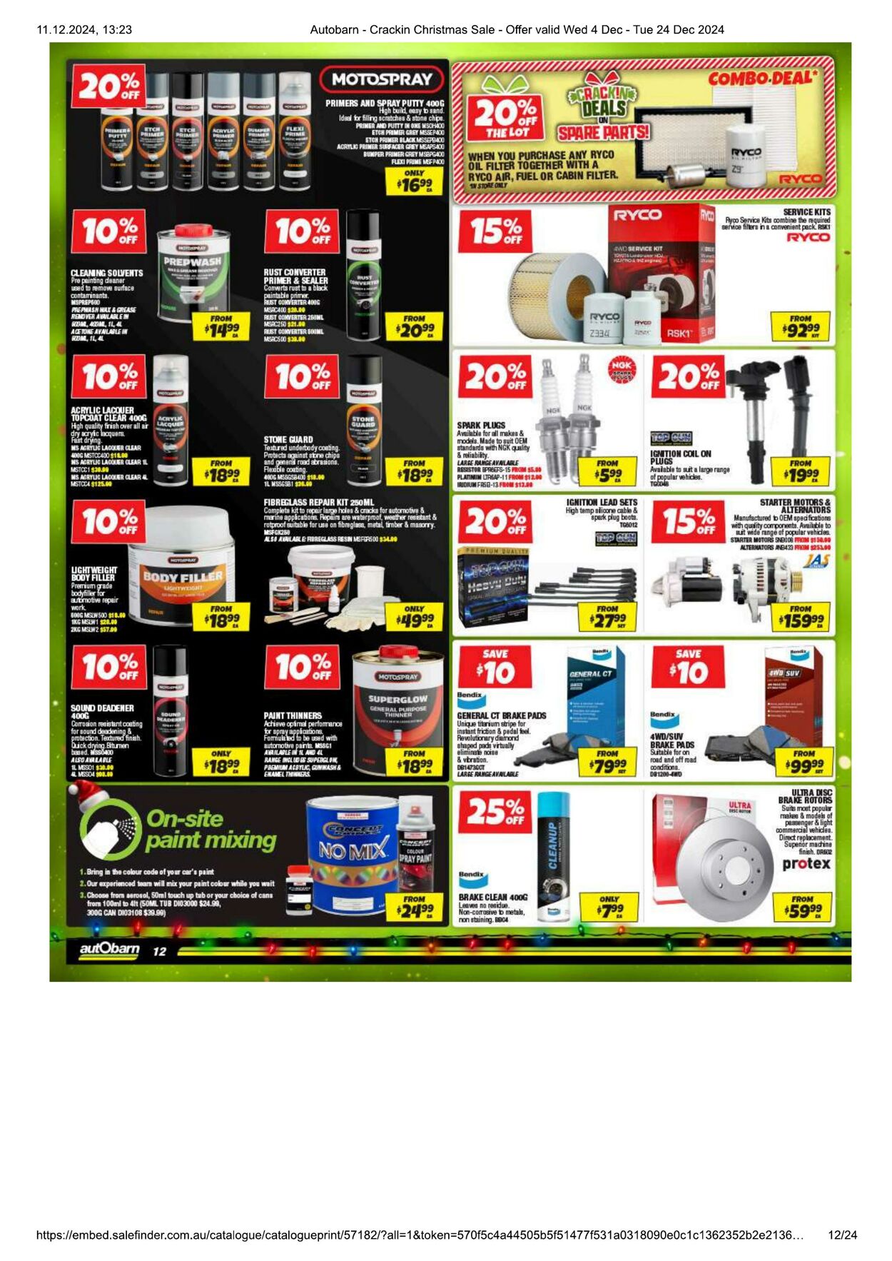 Catalogue Autobarn 11.12.2024 - 25.12.2024