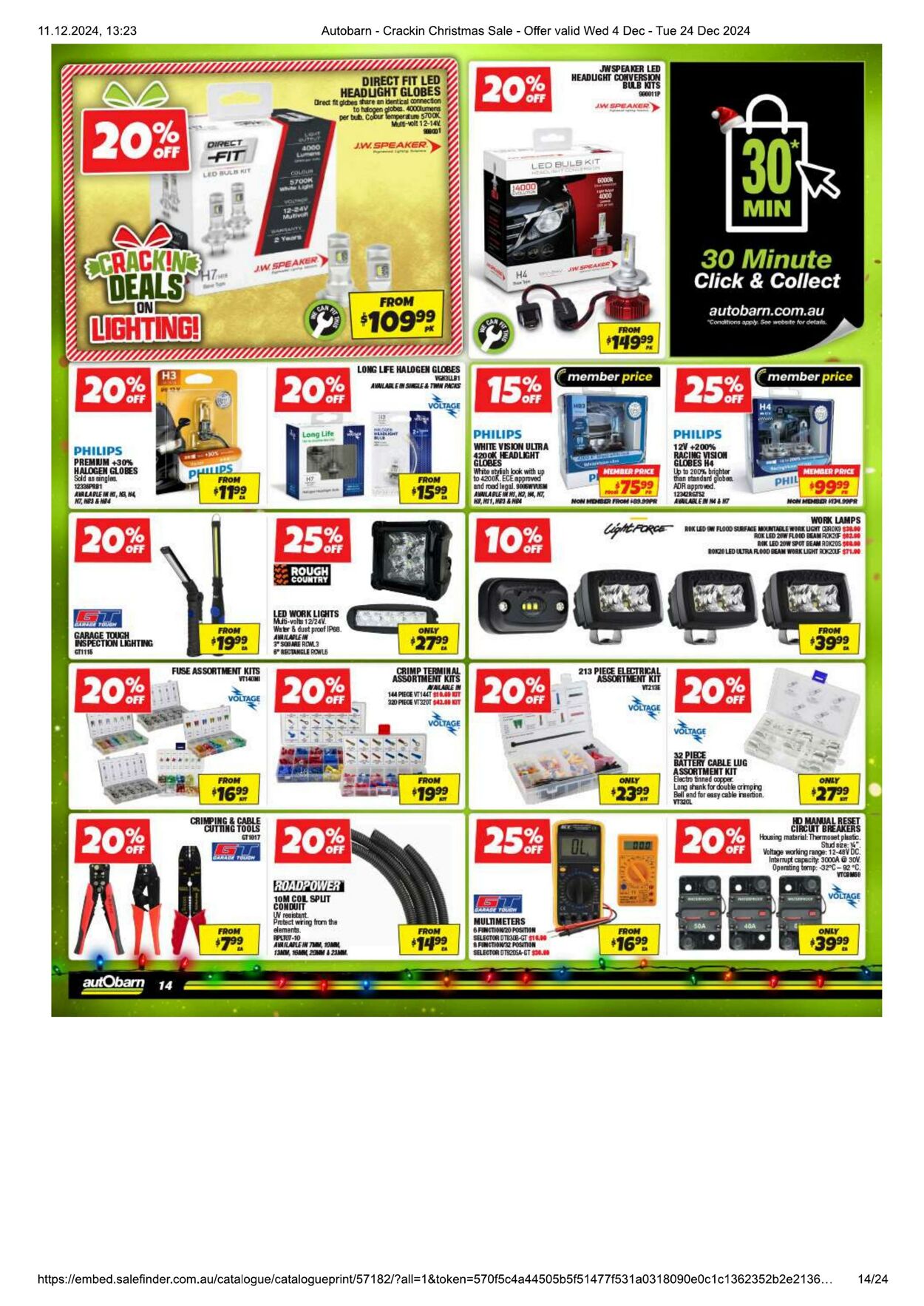 Catalogue Autobarn 11.12.2024 - 25.12.2024