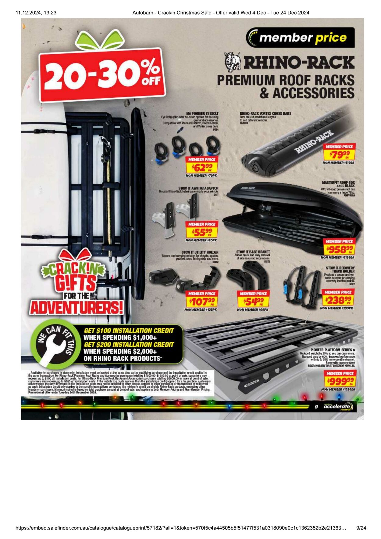 Catalogue Autobarn 11.12.2024 - 25.12.2024