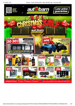 Catalogue Autobarn 11.12.2024 - 25.12.2024