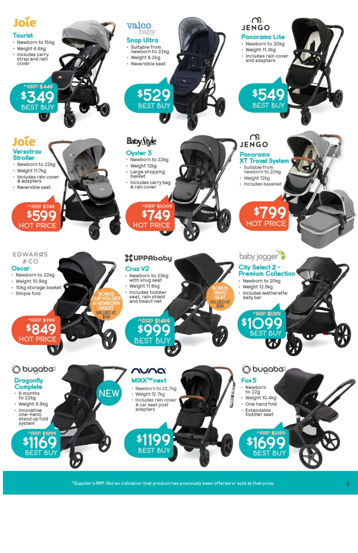 Catalogue Baby Bunting 20.09.2023 - 15.10.2023