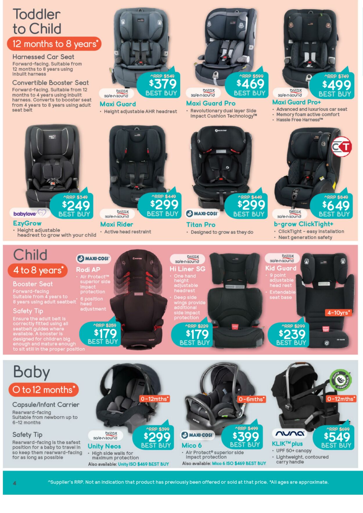 Catalogue Baby Bunting 27.07.2023 - 20.08.2023