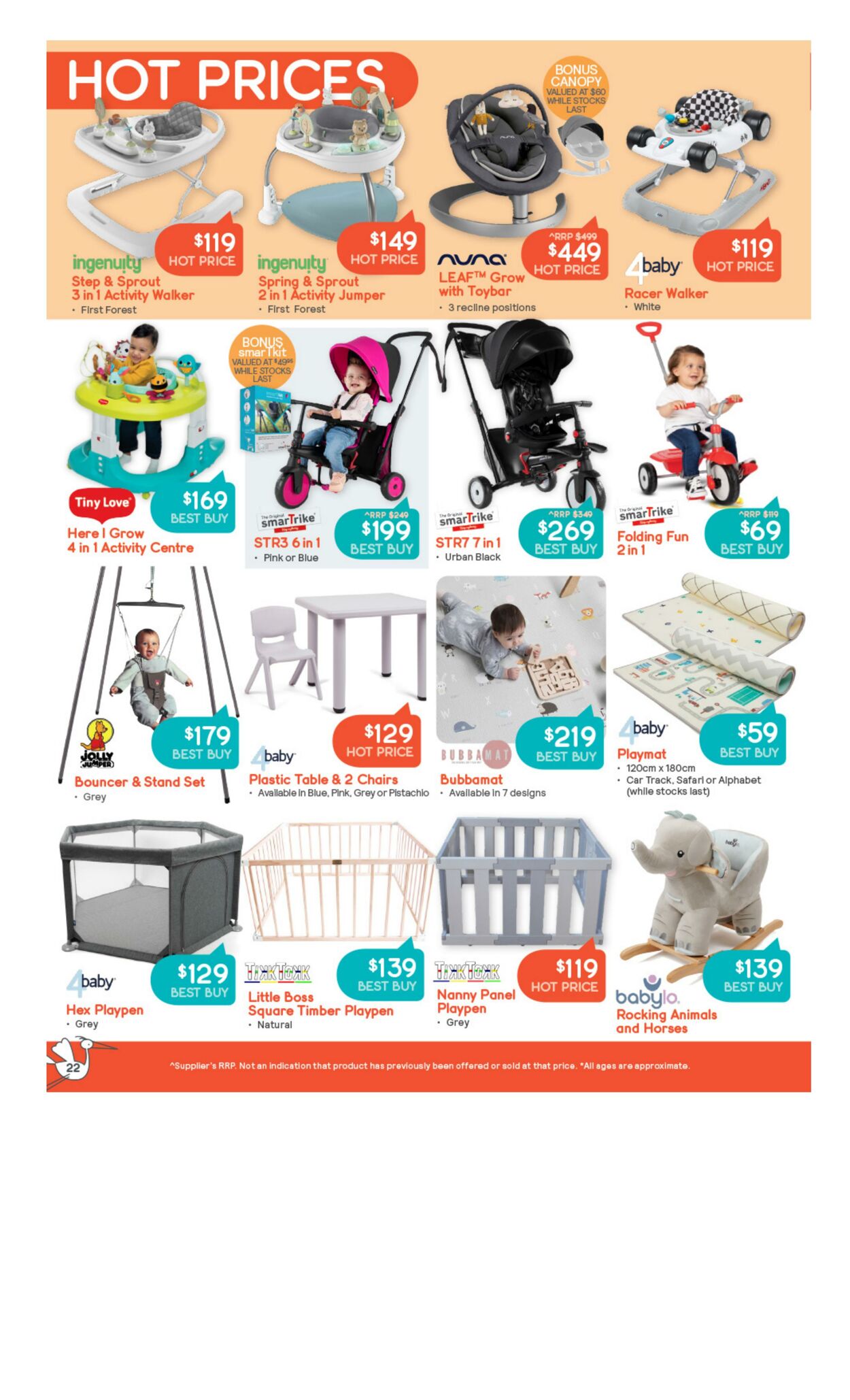 Catalogue Baby Bunting 23.05.2023 - 25.06.2023