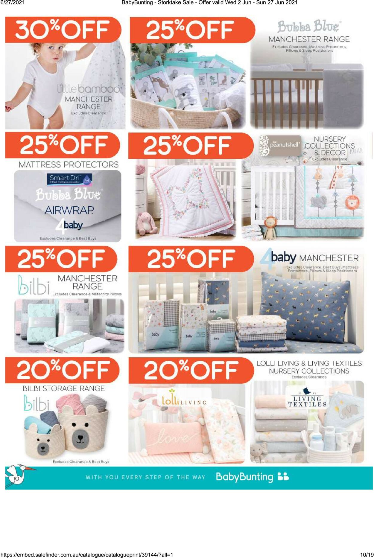 Catalogue Baby Bunting 02.06.2021 - 27.06.2021