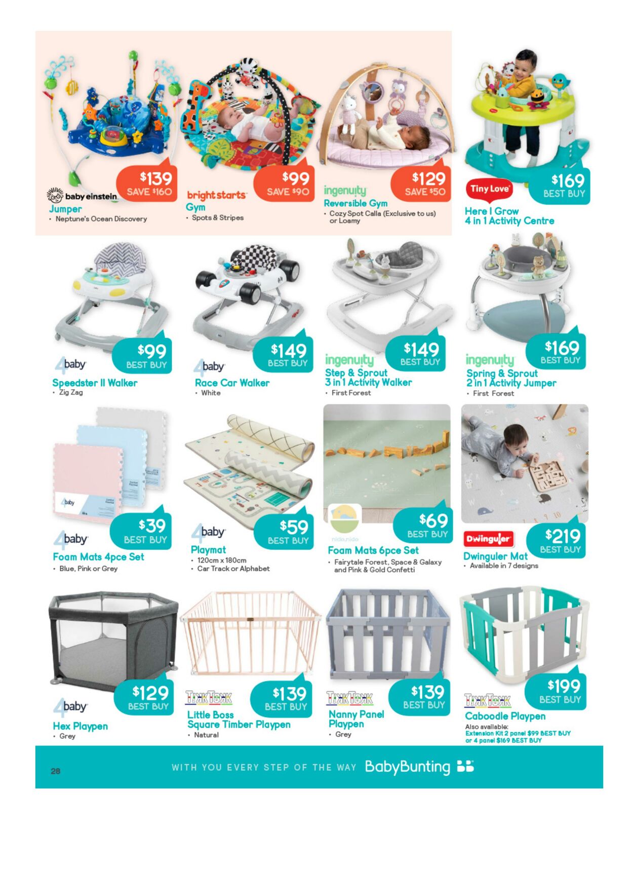 Catalogue Baby Bunting 28.03.2023 - 30.04.2023