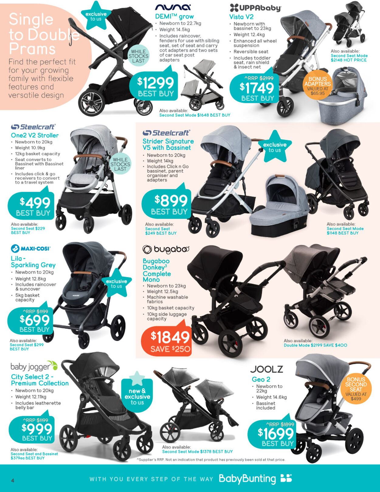 Catalogue Baby Bunting 10.11.2021 - 05.12.2021
