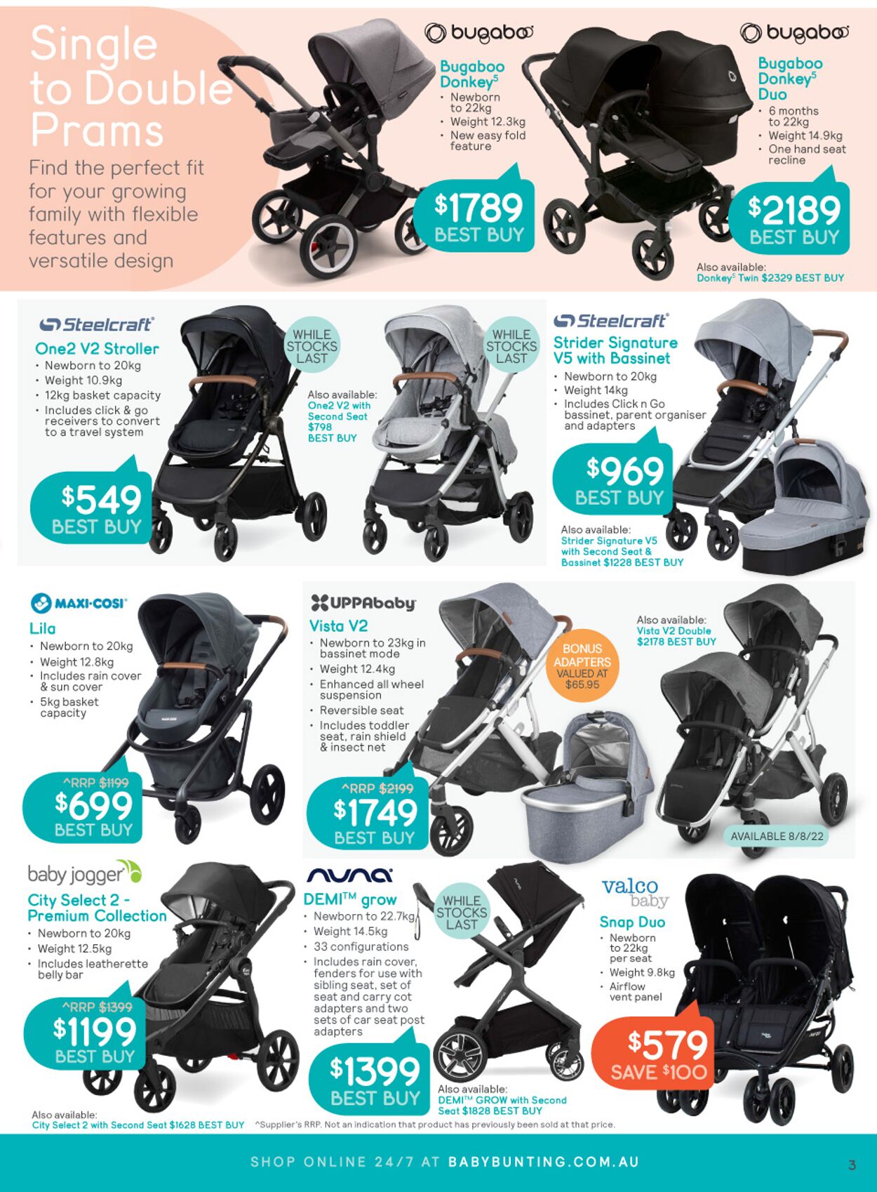 Catalogue Baby Bunting 27.07.2022-21.08.2022