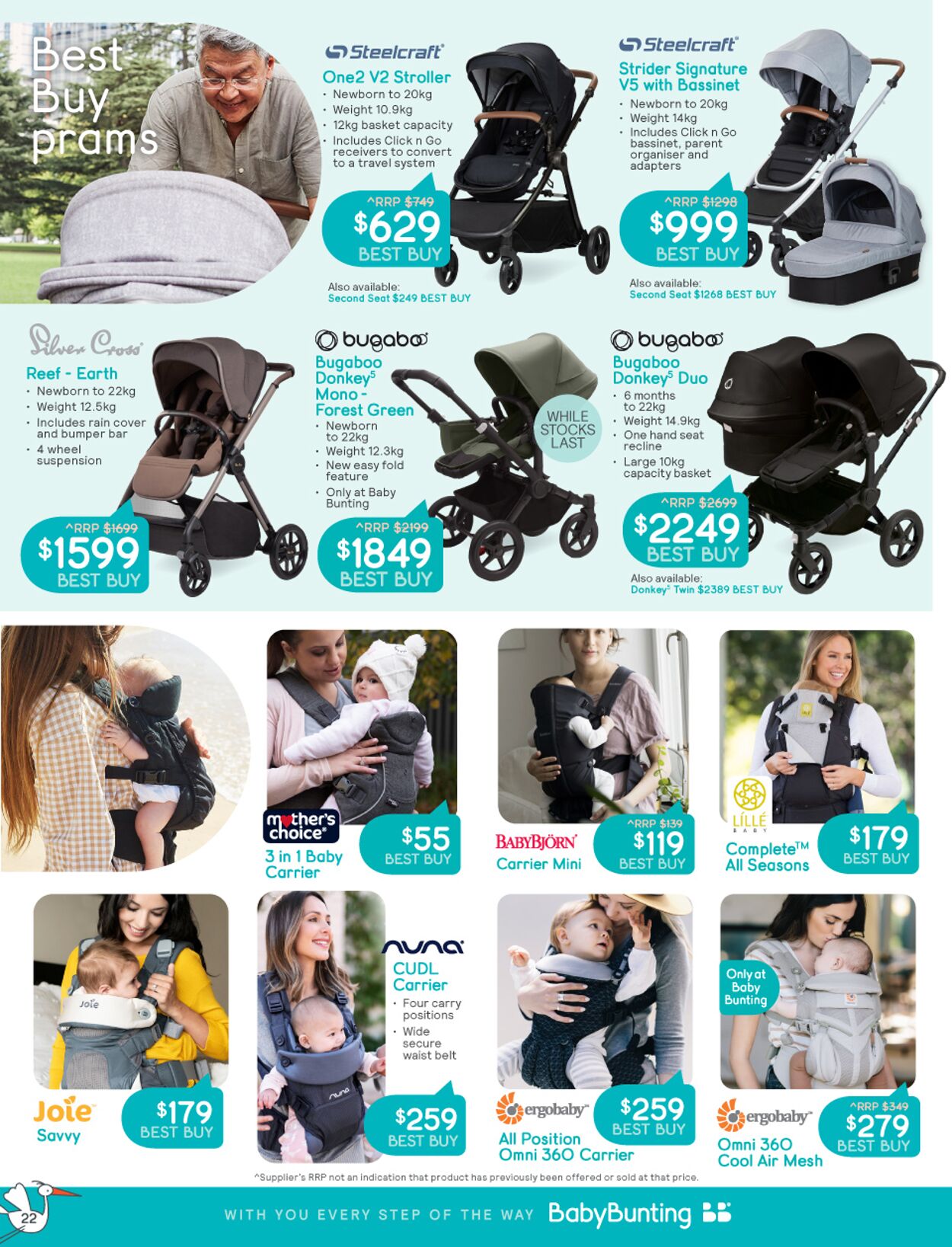 Catalogue Baby Bunting 23.12.2022 - 08.01.2023