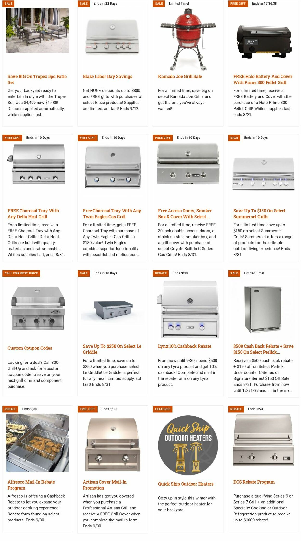 Catalogue Barbeques Galore 21.08.2023 - 30.08.2023