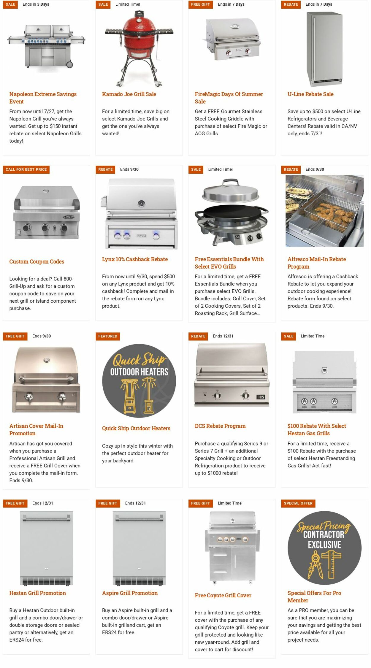 Catalogue Barbeques Galore 24.07.2023 - 02.08.2023