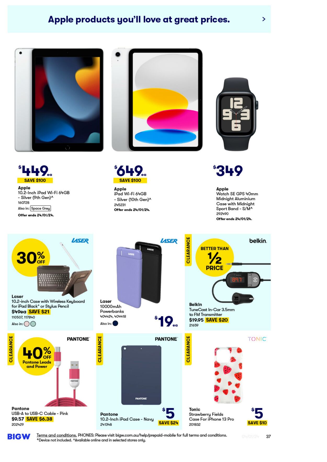 Catalogue Big W 04.01.2024 - 31.01.2024