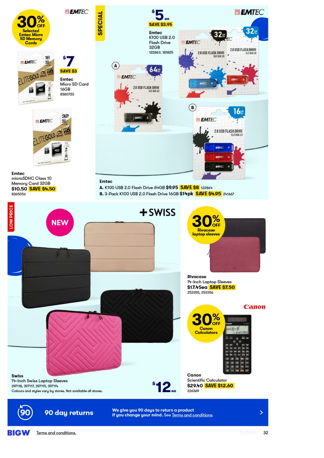 Catalogue Big W 04.01.2024 - 31.01.2024