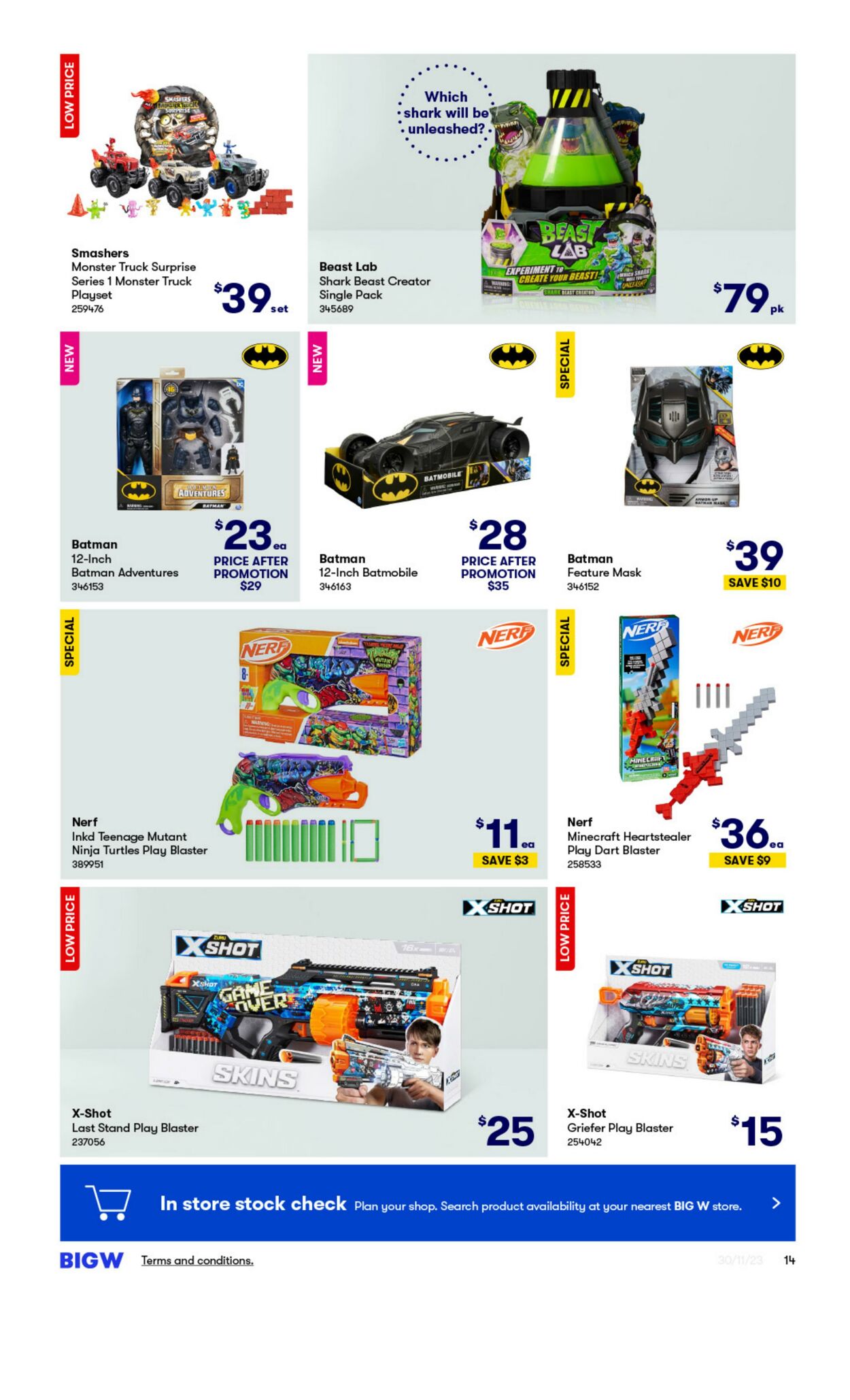 Catalogue Big W 30.11.2023 - 06.12.2023