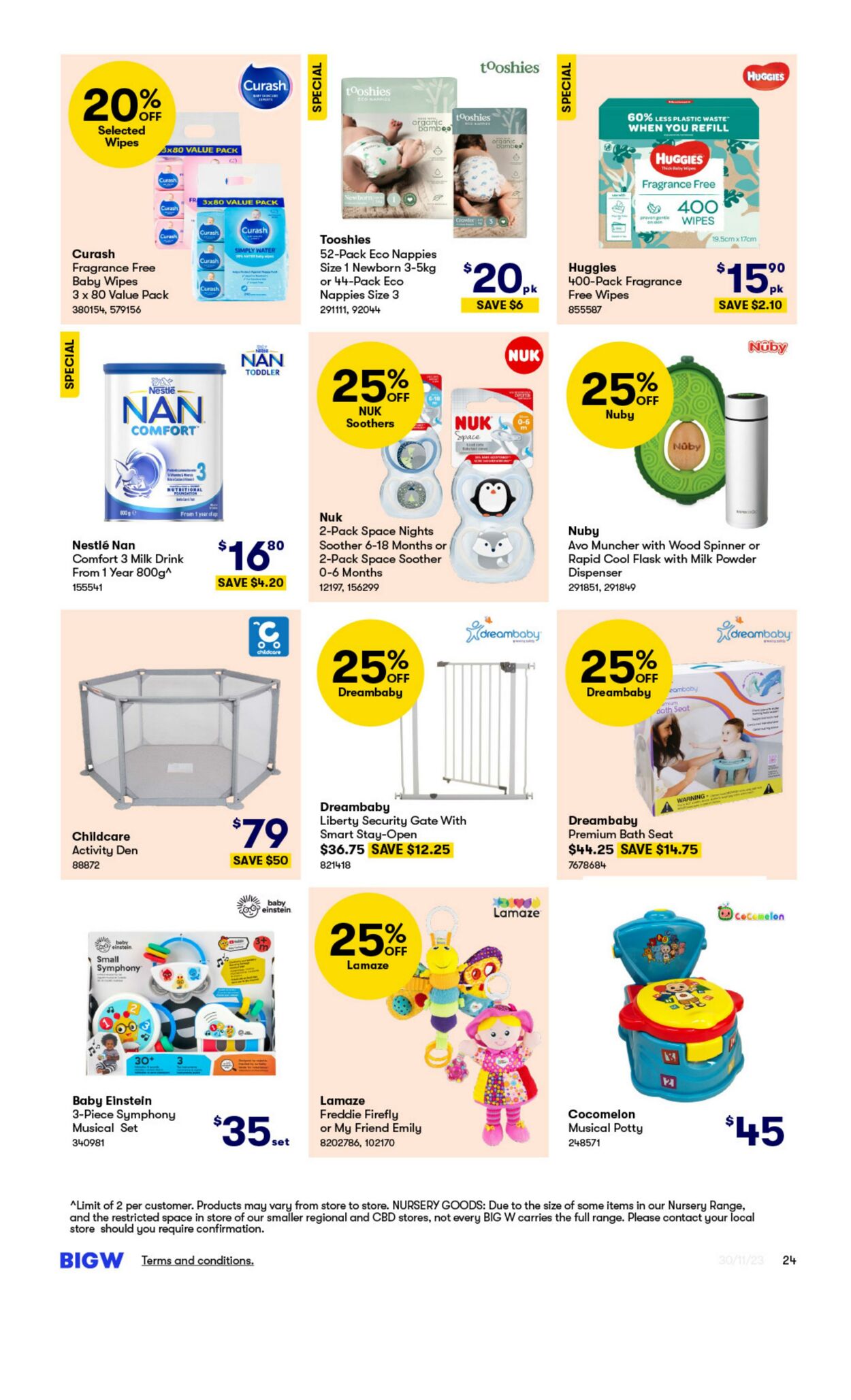 Catalogue Big W 30.11.2023 - 06.12.2023