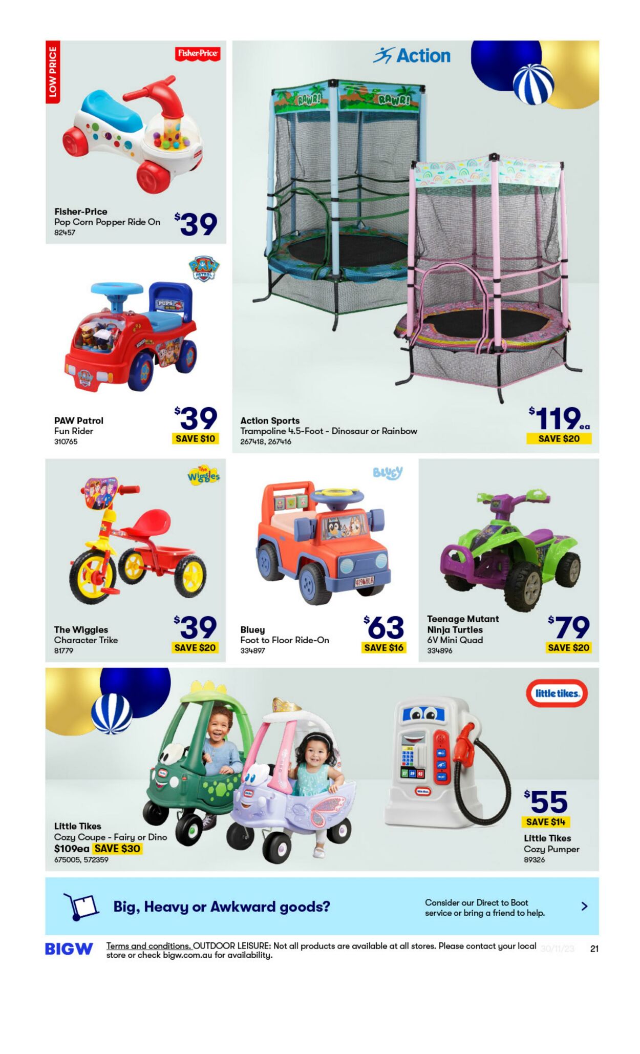 Catalogue Big W 30.11.2023 - 06.12.2023